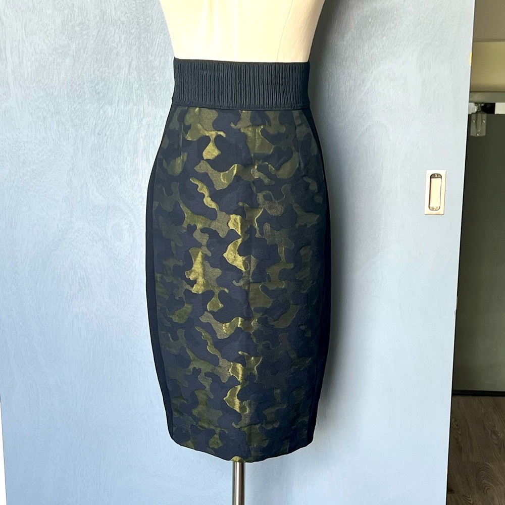 Maeve Brocade Pencil Skirt